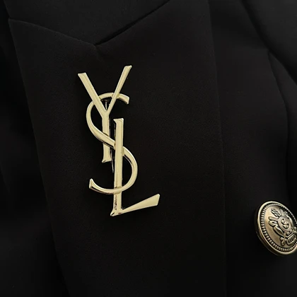 گل سینه YSL بزرگ کد 908