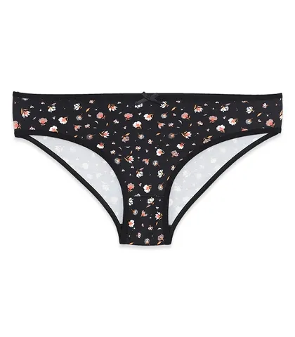 شورت زنانه اسلیپ میکروفایبر ضد حساسیت Neev نیو کد 2414 گل‌دار Zinnia