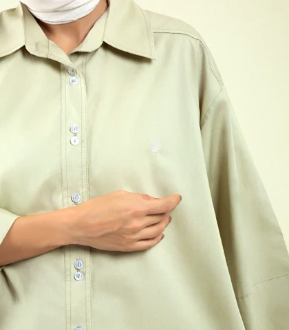شومیز پشت پیله کژوال نلی
