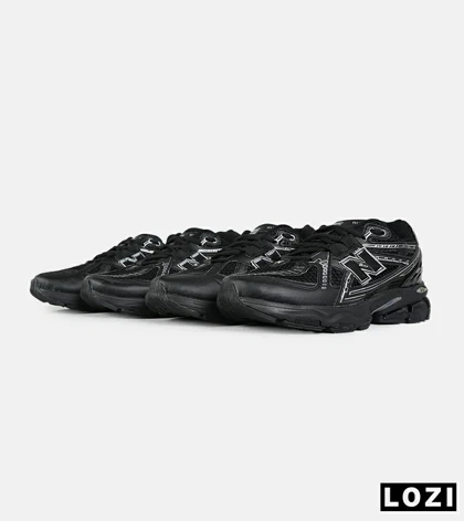 کفش کتانی مردانه و زنانه مشکی New Balance 1906R مدل 7362