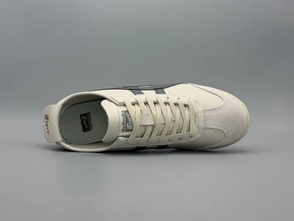 کتانی اسیکس اونیتسوکا تایگر مکزیکو 66 کرم طوسی / Asics Onitsuka Tiger Mexico66