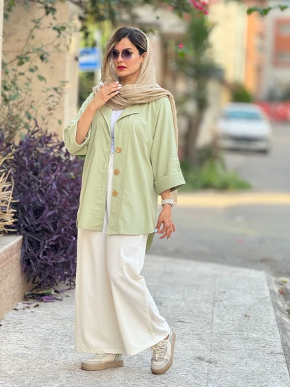 شلوار لینن مهسا