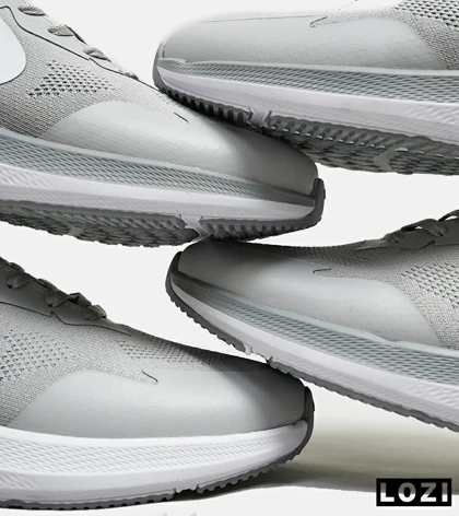 کفش کتانی بزرگ پا طوسی Nike air zoom مدل 5723