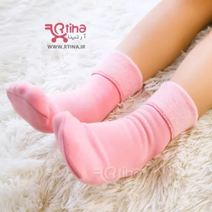 جوراب رنگی ساپورتی مدل توخز (بچه گانه و زنانه) RTS-22