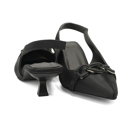 کفش مجلسی زنانه پاشنه‌دار 3 سانت مدل sandal valentino - 0095