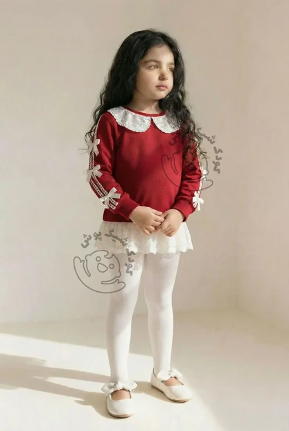 تونیک پاپیون خامه دوزی