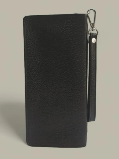 کیف مدارک و دسته چک مچی چرمی مدل جاستین