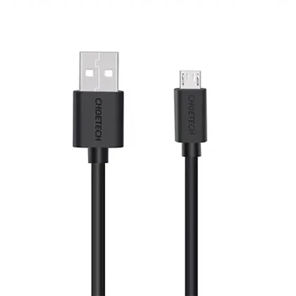 کابل میکرو یو اس بی چویتک CHOETECH مدل AB003 جریان 2.4 آمپر 1.2 متر