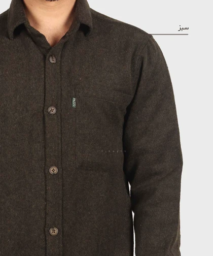 پیراهن فوتر مردانه تک جیب 0958