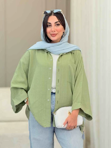 مانتو پانچ تک جیب فرشته