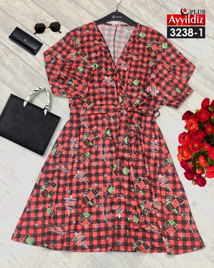 تونیک مجلسی زنانه سایز بزرگ کد 3238