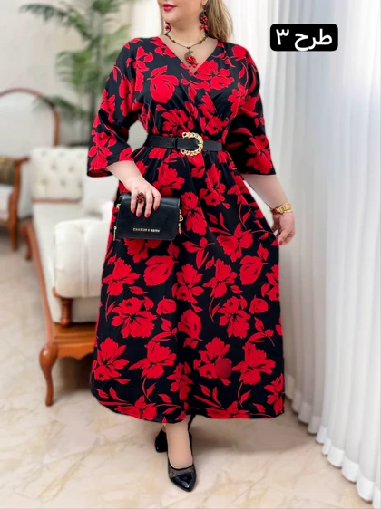 پیراهن فلور آنوشا 2464