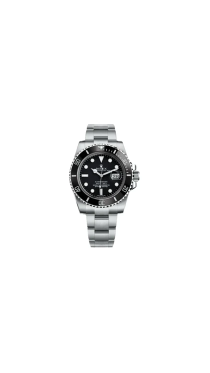 ساعت رولکس سابمارینر زنانه نقره ای صفحه مشکی Rolex Submariner