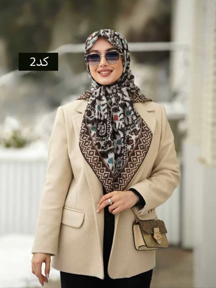 روسری نخی لیوا کد 207111