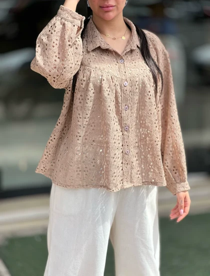 شومیز عروسکی توری کد 881