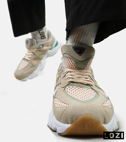 کفش کتانی مردانه و زنانه گلبهی سبز NEW BALANCE 9060 مدل 4152