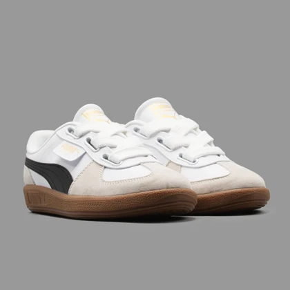 پوما پالرمو سفید مشکی Puma Palermo White Black