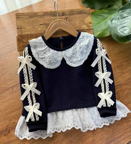 تونیک پاپیون خامه دوزی