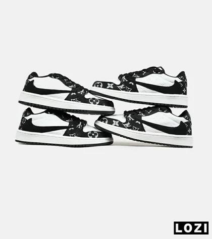 کفش کتانی مردانه و زنانه NIKE LOUIS VUITTON x travis scott مدل 6646