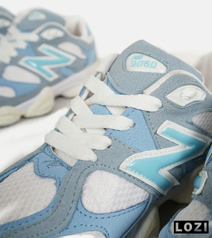 کفش کتانی زنانه آبی کرم NEW BALANCE 9060