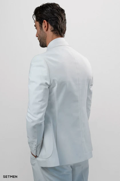 کت تک مردانه نیم آستر جیب پاکتی