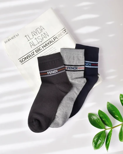 جوراب مردانه فندی