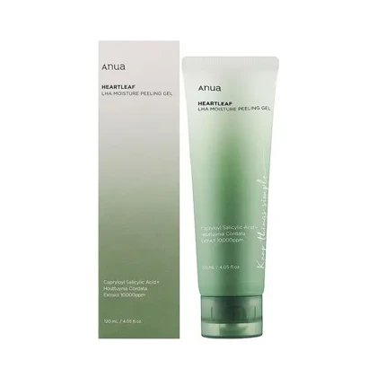 ژل پیلینگ آنوا Anua مدل 120 میل Heartleaf LHA Moisture
