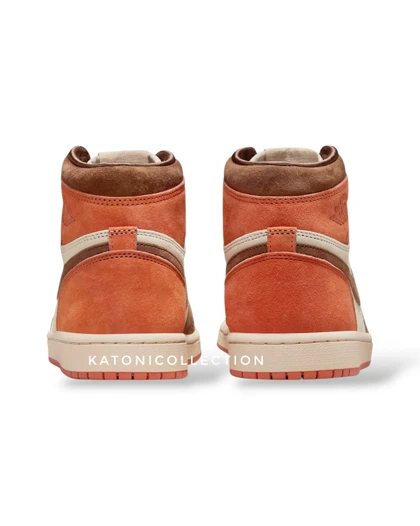 کتانی ویتنامی نایک ایر جردن وان داستد کلی Nike Air Jordan 1 High dusted clay