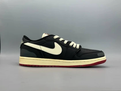 کتانی نایکی جردن1لو نایجل سیلوستر/Nike Air Jordan1 low