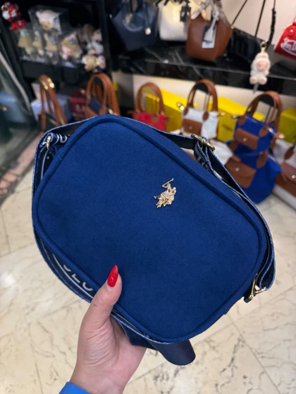 کیف کتان پاسپورتی دخترانه پلوPolo