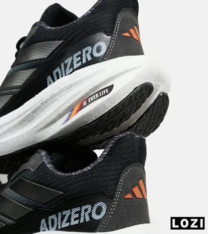 کفش کتانی مردانه و زنانه مشکی Adidas Adizero مدل 7028