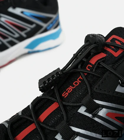 کفش کتانی بزرگ پا مشکی آبی قرمز سالومون Salomon X ULTRA