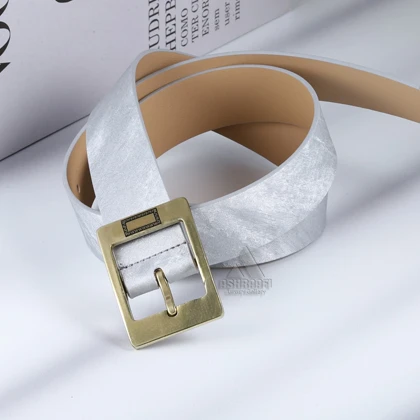 کمربند زنانه پهن Leather Belt BL193