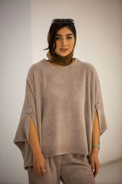 پانچ جلو بسته آستین دکمه