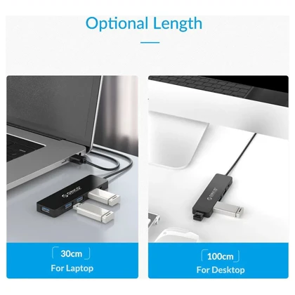 هاب USB 3.0 اوریکو ORICO مدل WH4P1-10 با 4 پورت