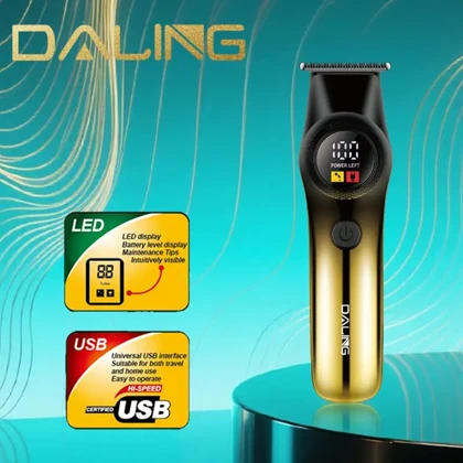ماشین اصلاح موی صورت مردانه با نمایشگر LED دالینگ مدل DL-1917