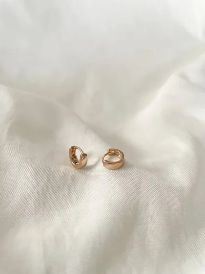 گوشواره حلقه‌ای ساده