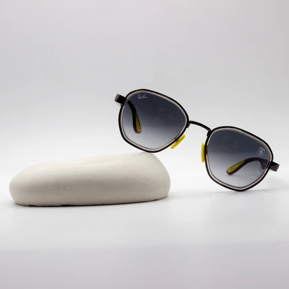 عینک آفتابی ریبن RayBan مدل فراری RB3674M - خاکستری مشکی