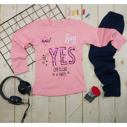 بلوز و شلوار دخترانه YES