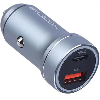 شارژر فندکی فست شارژ هایکو استار HICOSTAR مدل HS-CC22 توان 30 وات