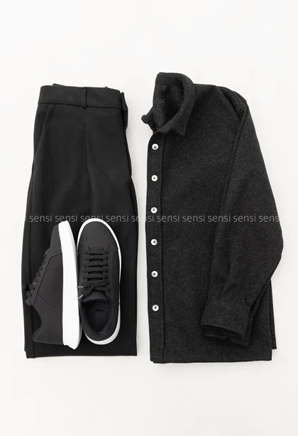 پیراهن مردانه فوتر باکسی کد20000025