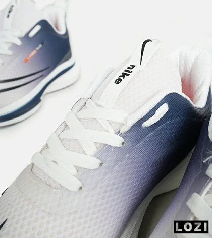 کفش کتانی مردانه آبی سفید nike air structure 26