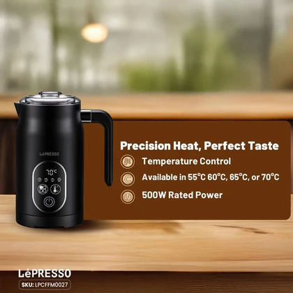 فوم ساز شیر و شیر گرم کن لپرسو Lepresso اصل مدل LPCFFM0027