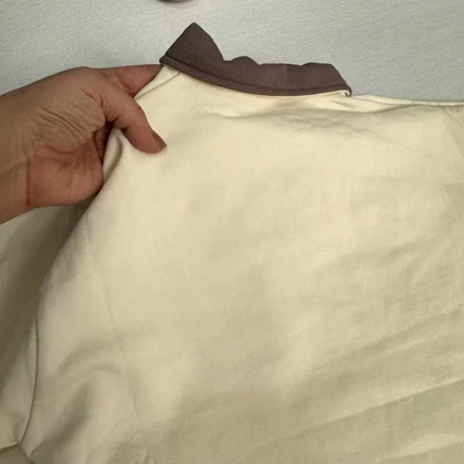 بلوز یقه دار پسرانه نیم زیپ DULDREAM اورجینال