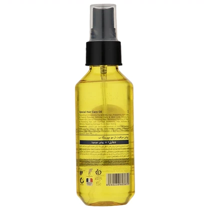 روغن مراقبت از مو جوجوبا مورینگا امو شماره 1 تغذیه کننده و نرم کننده انواع مو 100ml