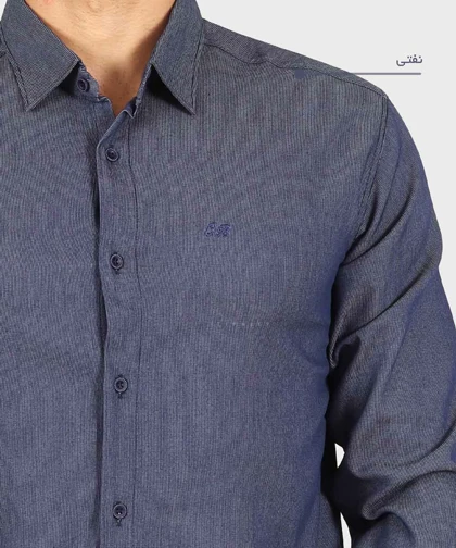 پیراهن مردانه کبریتی و آستین بلند 0367