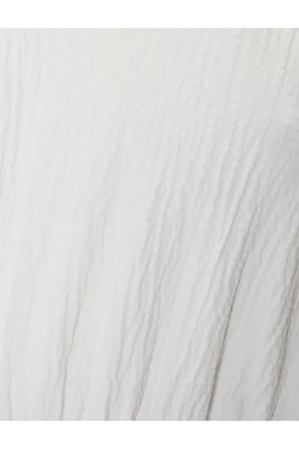 لباس یقه هالتر بلند بافت لایه ای 4SAK80325EW