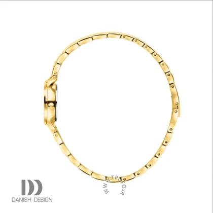 ساعت مچی عقربه ای زنانه دنیش دیزاین (Danish design) مدل IV71Q1268 Akilia Mini Gold Perlem