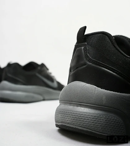 کفش کتانی بزرگ پا مشکی زیر طوسی NIKE zoom