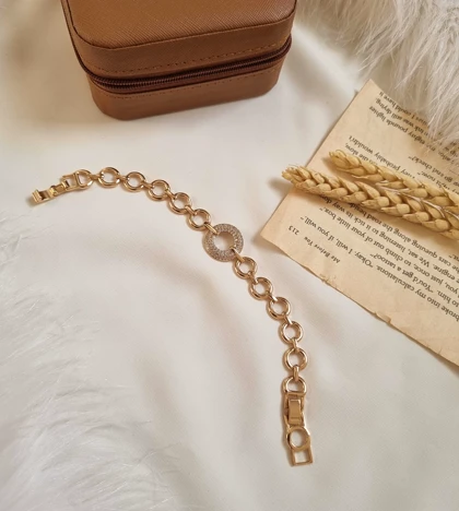 دستبند طرح طلا ژوپینگ D17